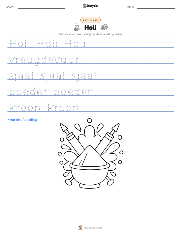 Schrijf Oefening