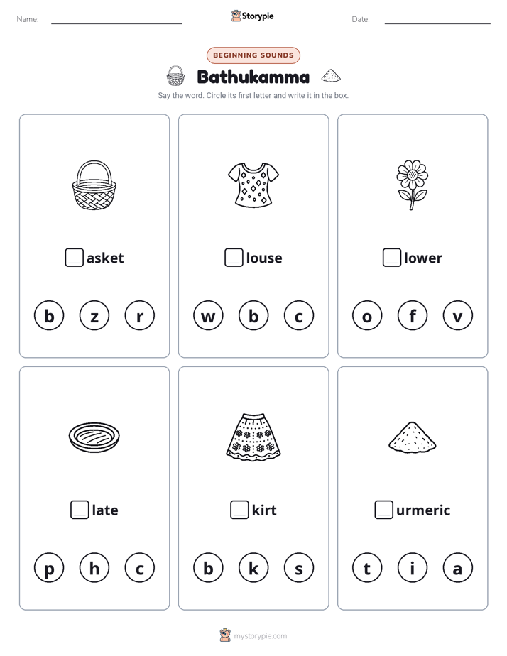 Beginning Sounds