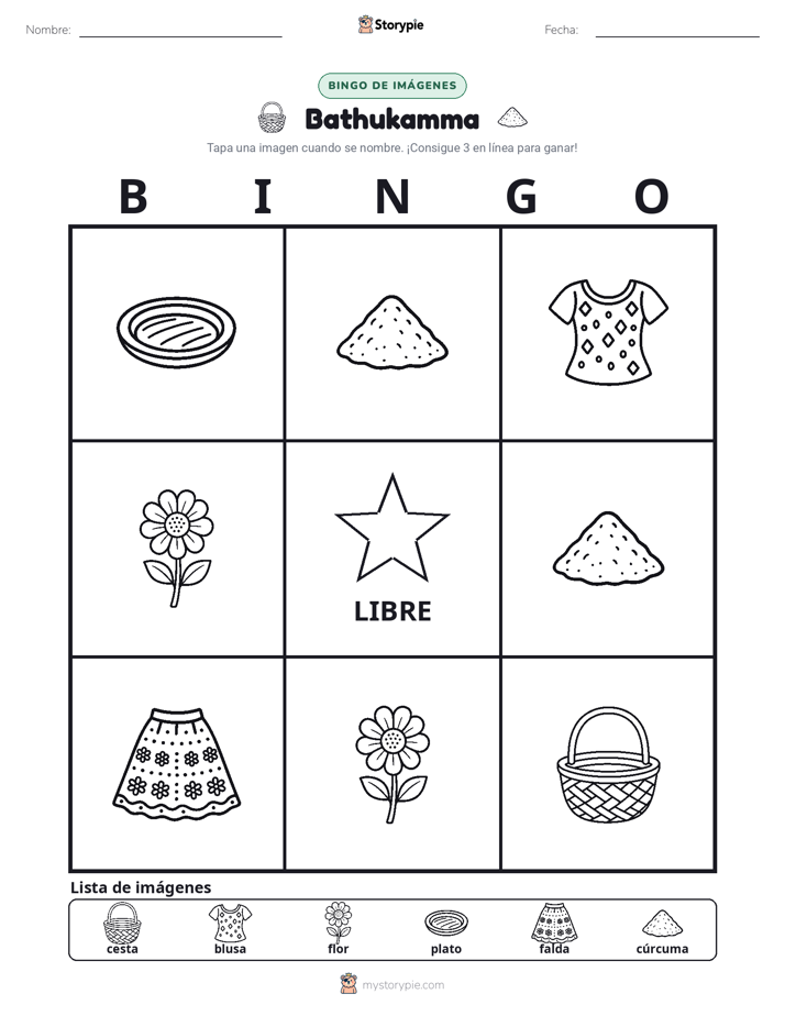 Bingo de Imágenes