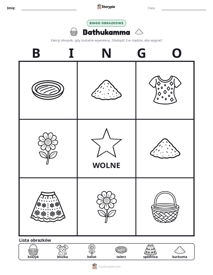 Bingo obrazkowe