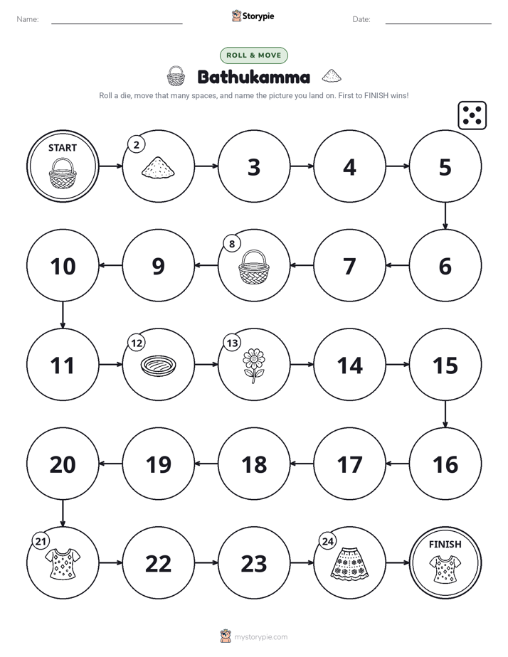 Roll & Move Game