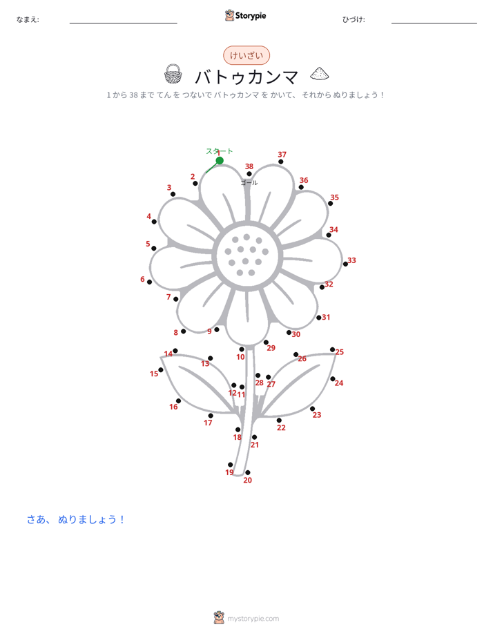 点つなぎ