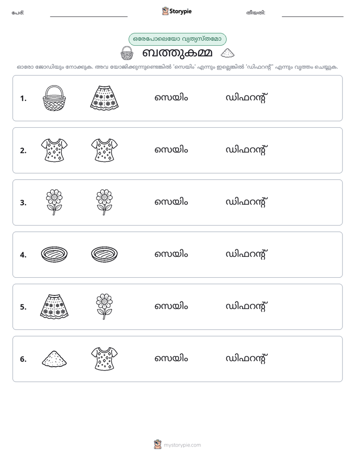 ഒന്നോ വ്യത്യാസമോ