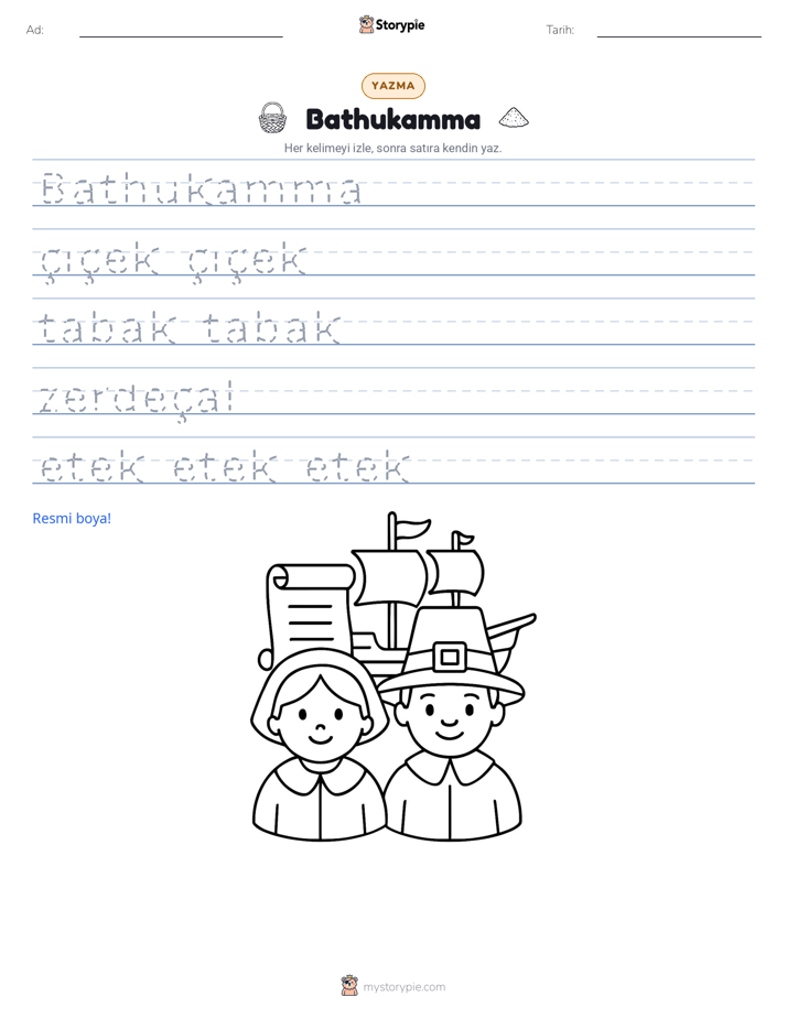 Yazma Pratiği