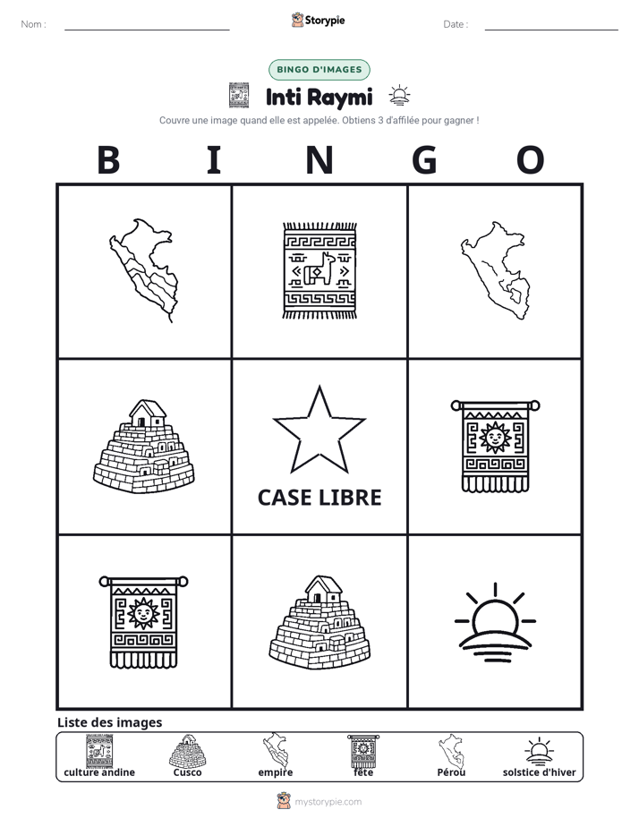 Bingo d'Images