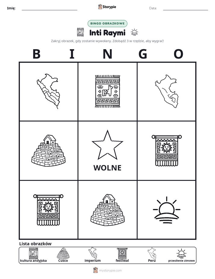 Bingo obrazkowe