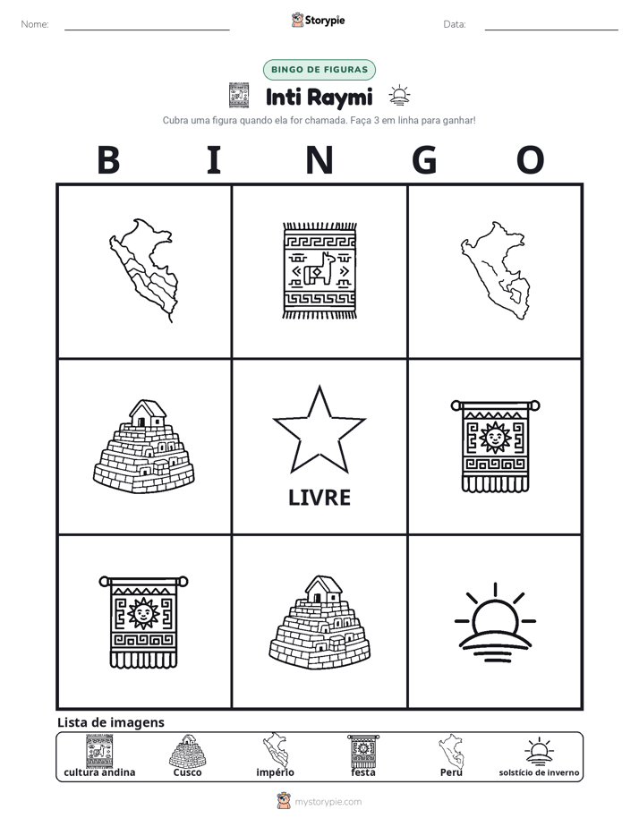 Bingo de Imagens