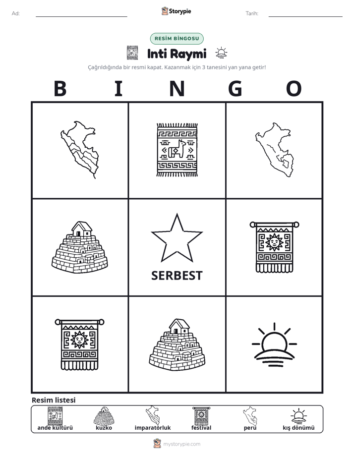 Resim Bingo