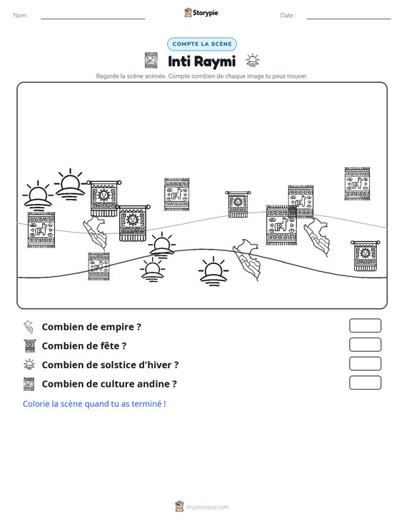 Scène de Comptage