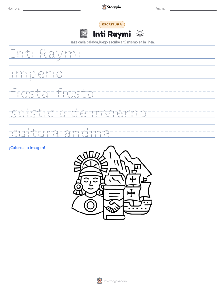 Práctica de Escritura