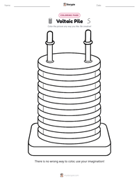 Voltaic Pile printable worksheet preview