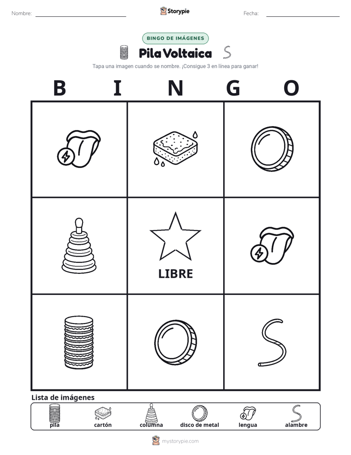 Bingo de Imágenes