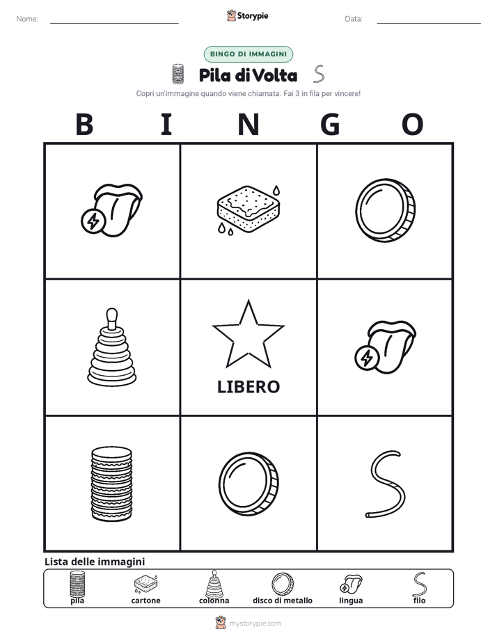 Bingo delle Immagini