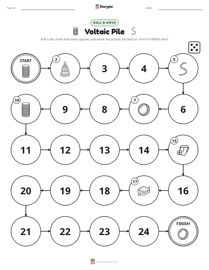Roll & Move Game