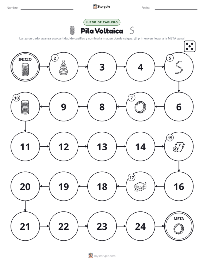Juego de Rueda y Avanza