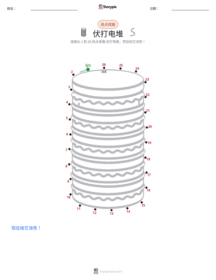 连点成线