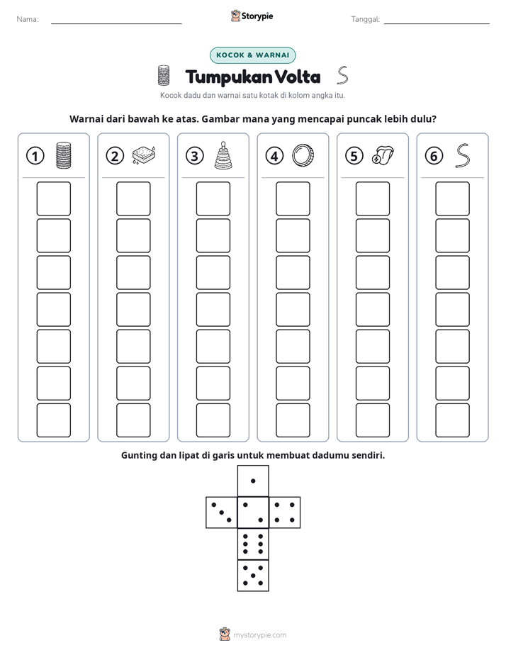 Gulung & Warnai