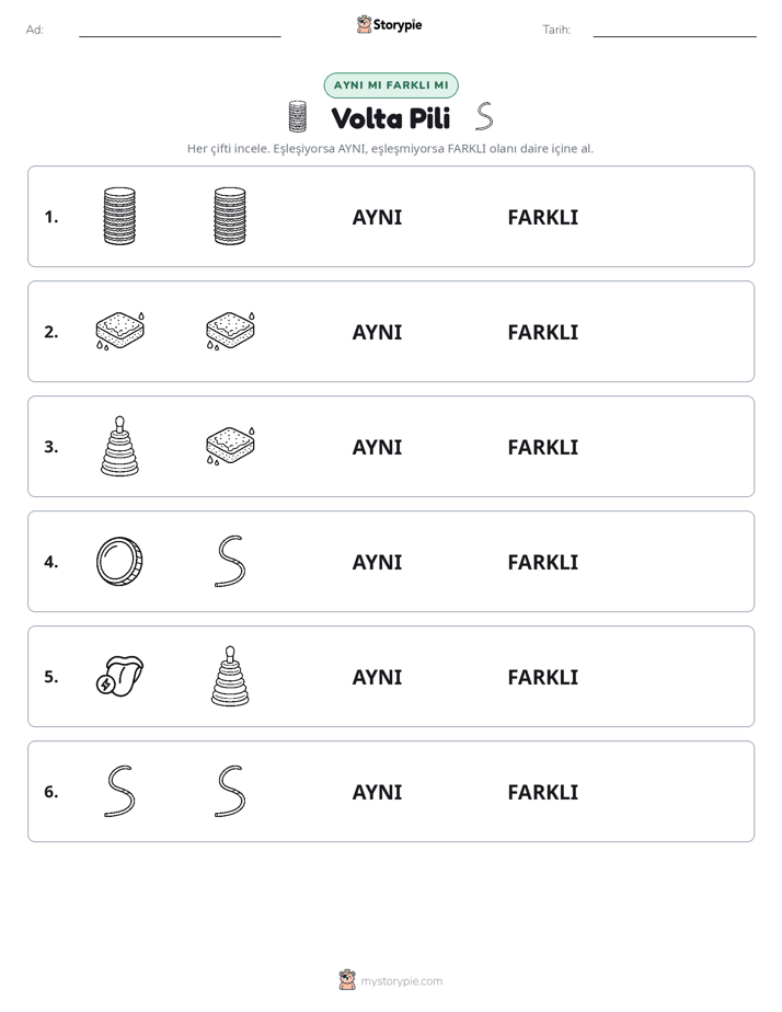 Aynı mı Farklı mı