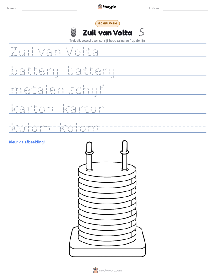 Schrijf Oefening