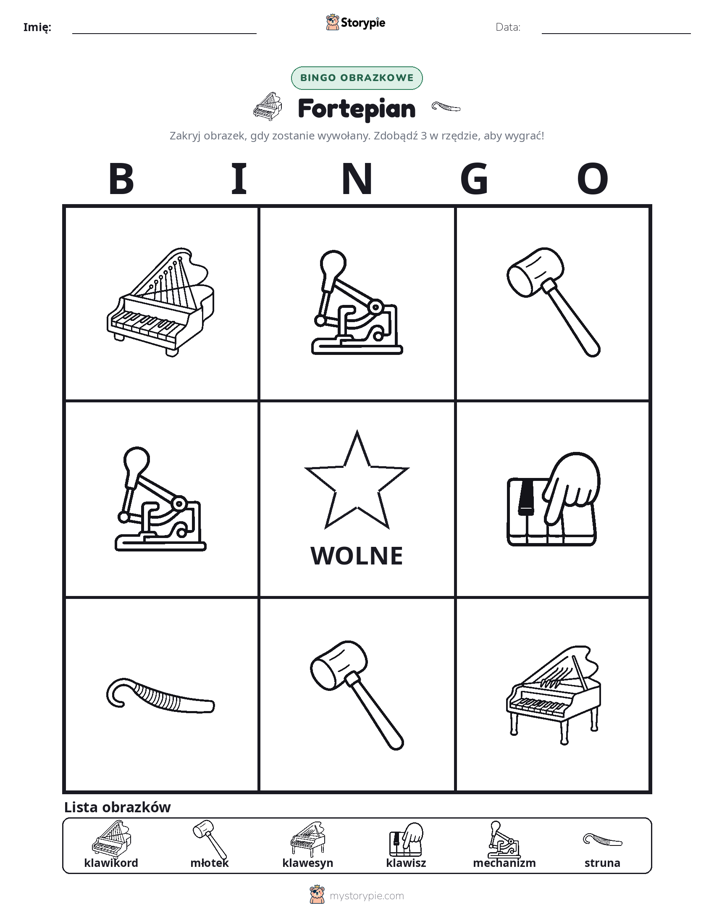 Bingo obrazkowe