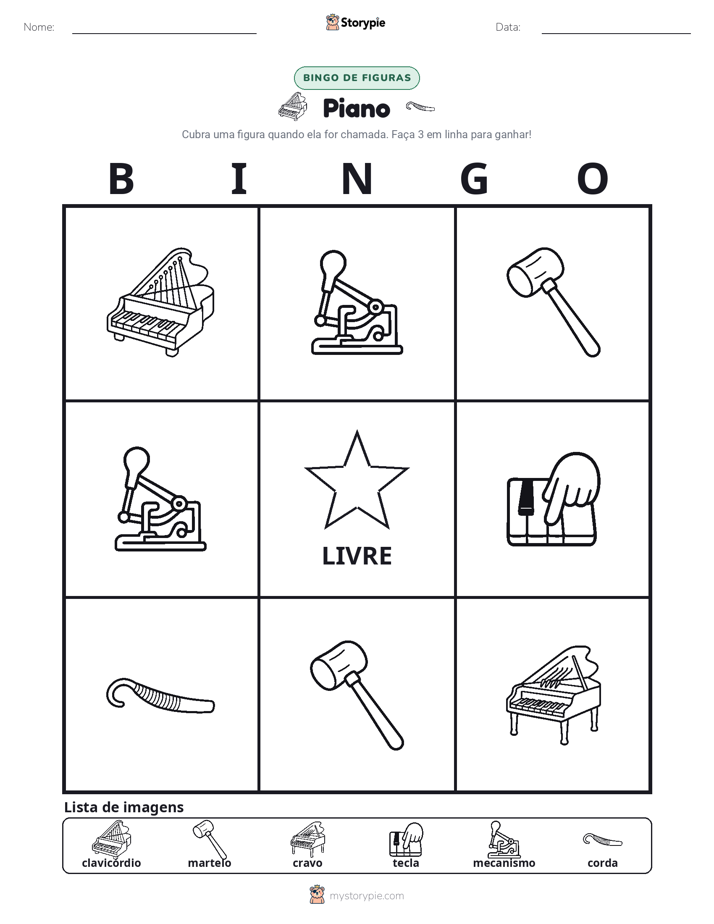 Bingo de Imagens