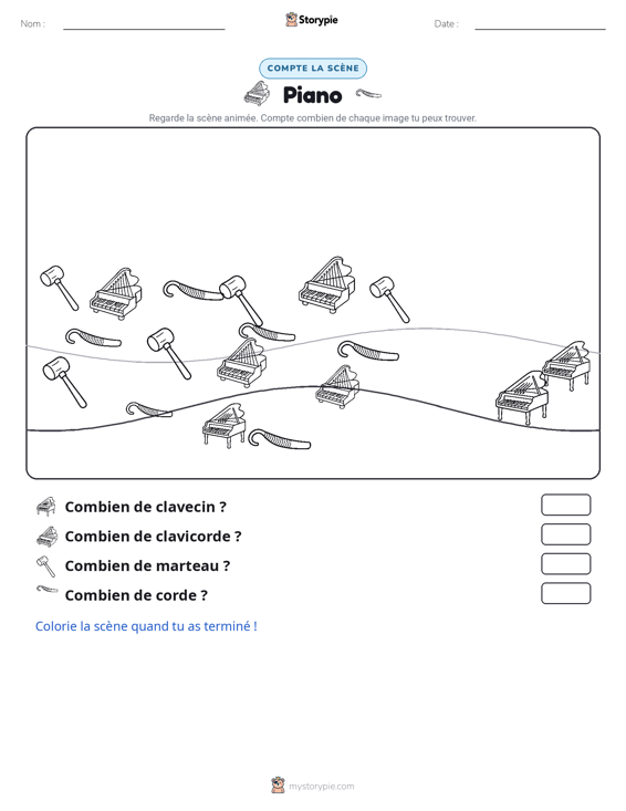 Scène de Comptage