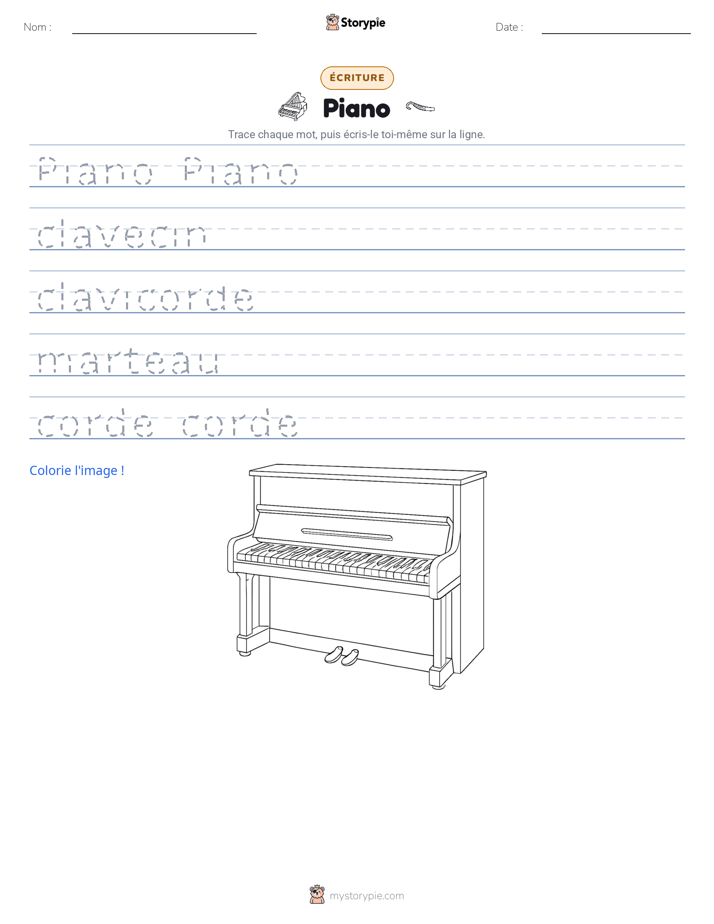 Pratique d'écriture