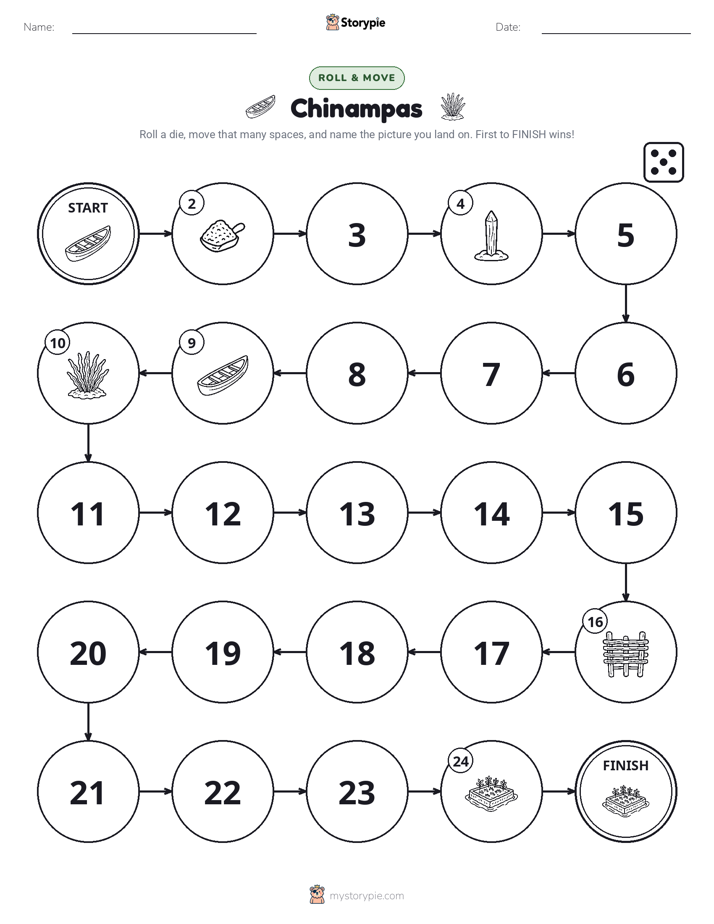Roll & Move Game