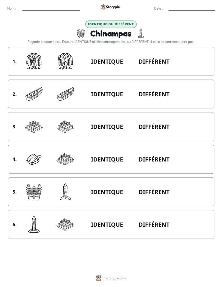 Identique ou Différent