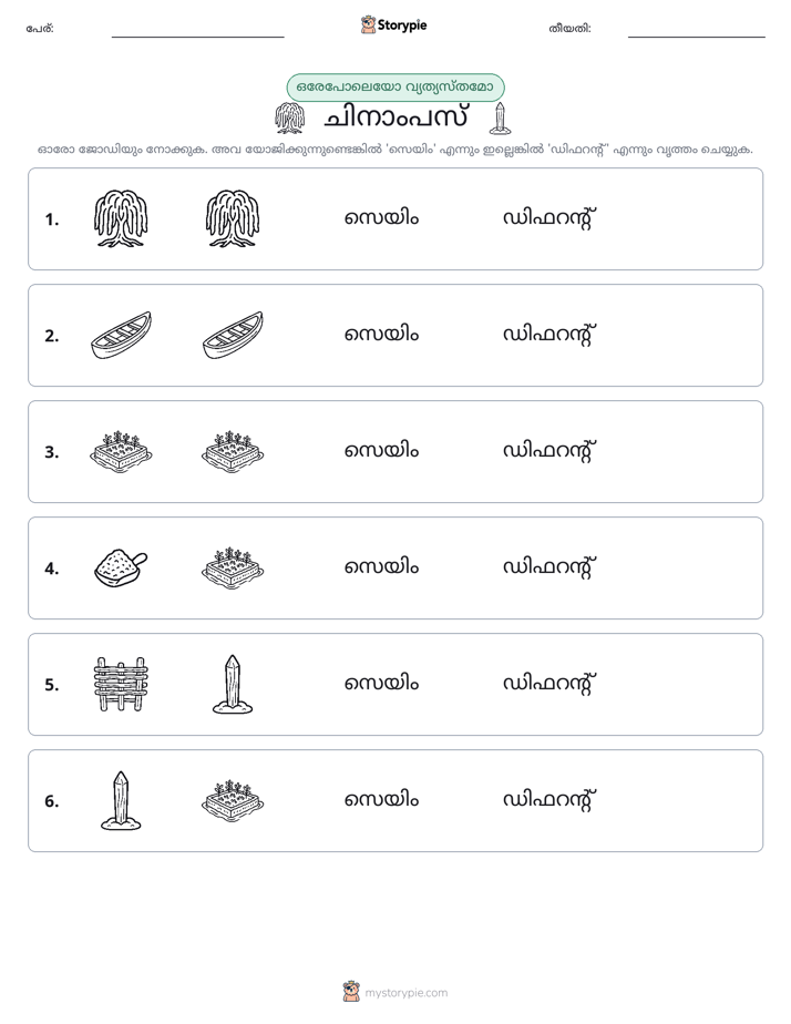 ഒന്നോ വ്യത്യാസമോ