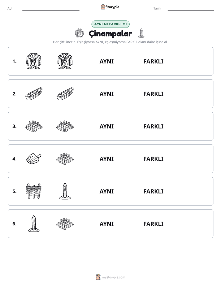 Aynı mı Farklı mı