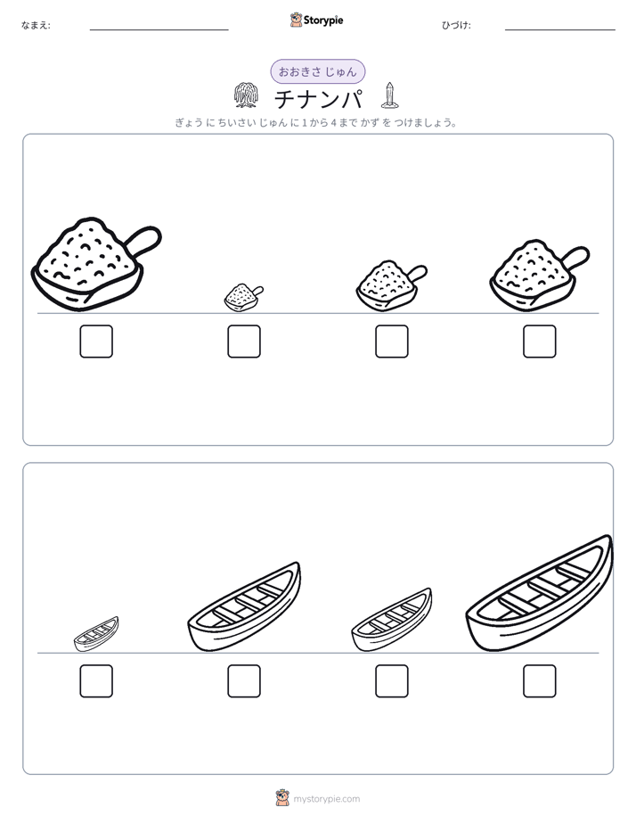 サイズ順