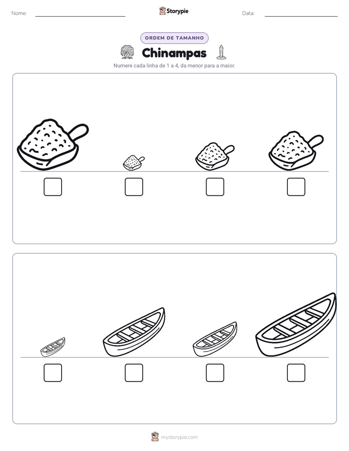 Ordem de Tamanho