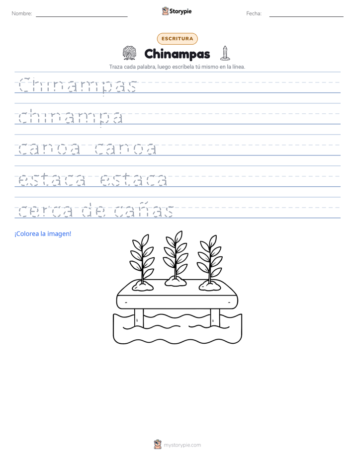 Práctica de Escritura