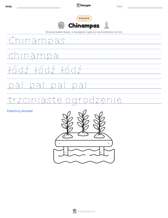 Ćwiczenie Pisania