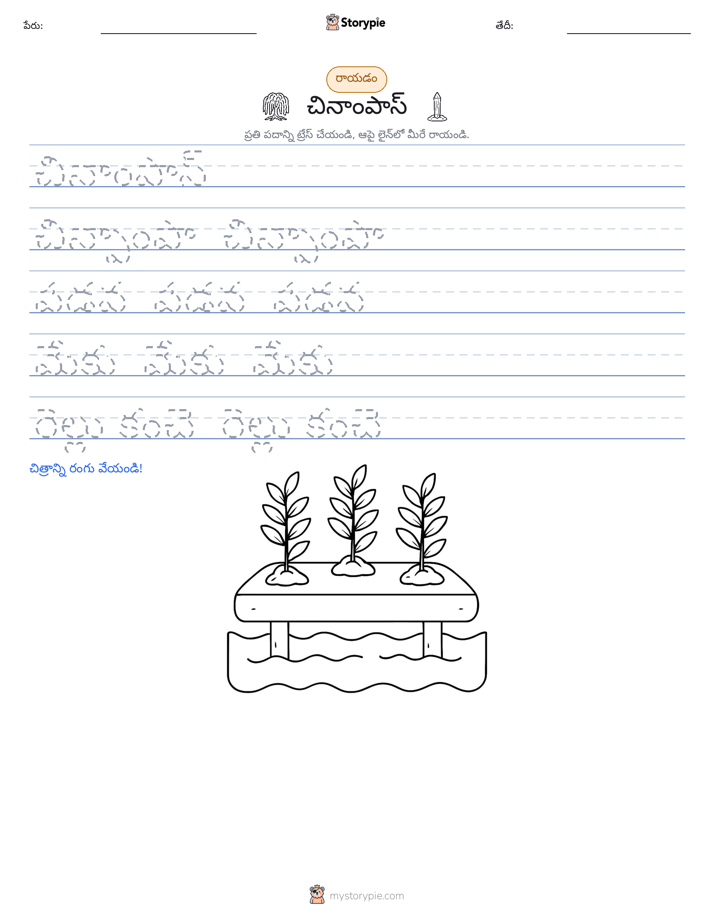 రాయడం సాధన
