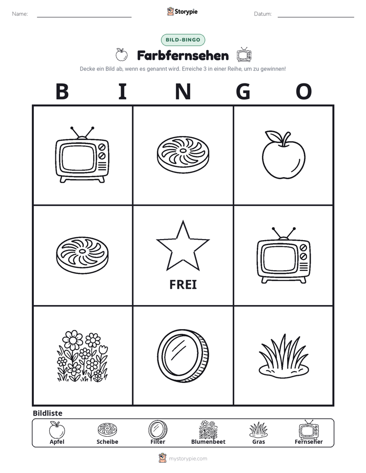 Bild-Bingo