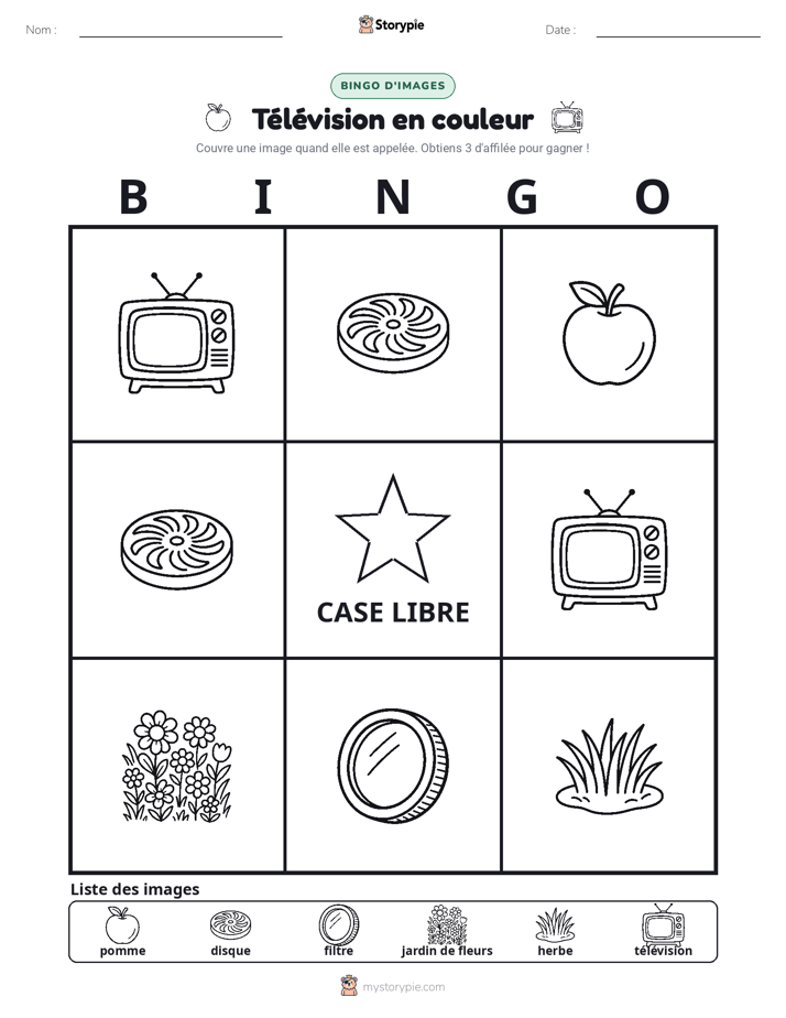 Bingo d'Images