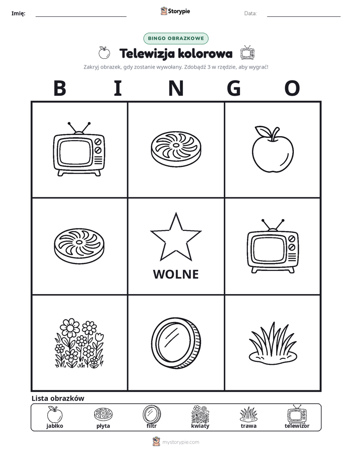 Bingo obrazkowe