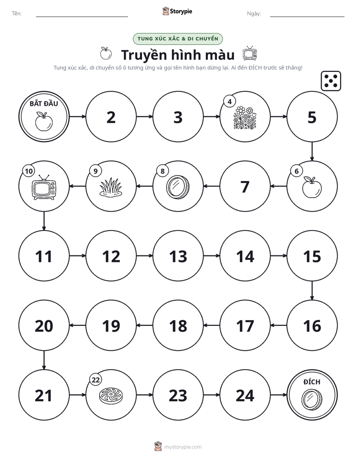 Trò Chơi Cuộn & Di Chuyển