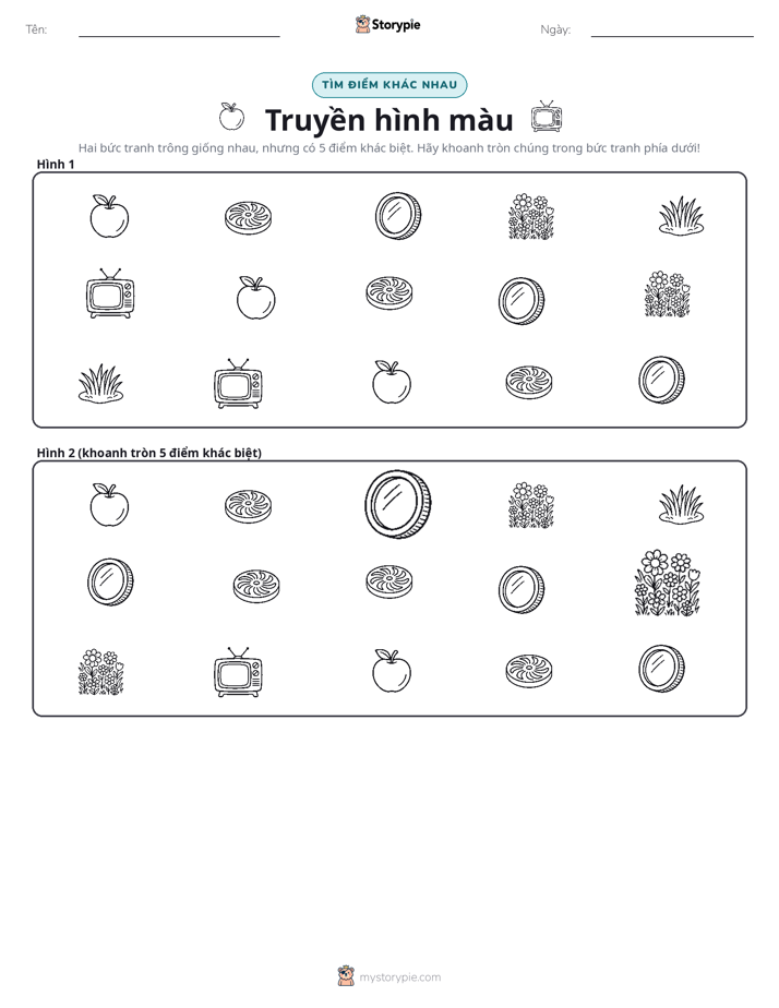 Tìm Sự Khác Biệt