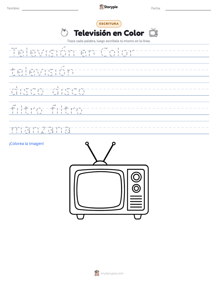 Práctica de Escritura