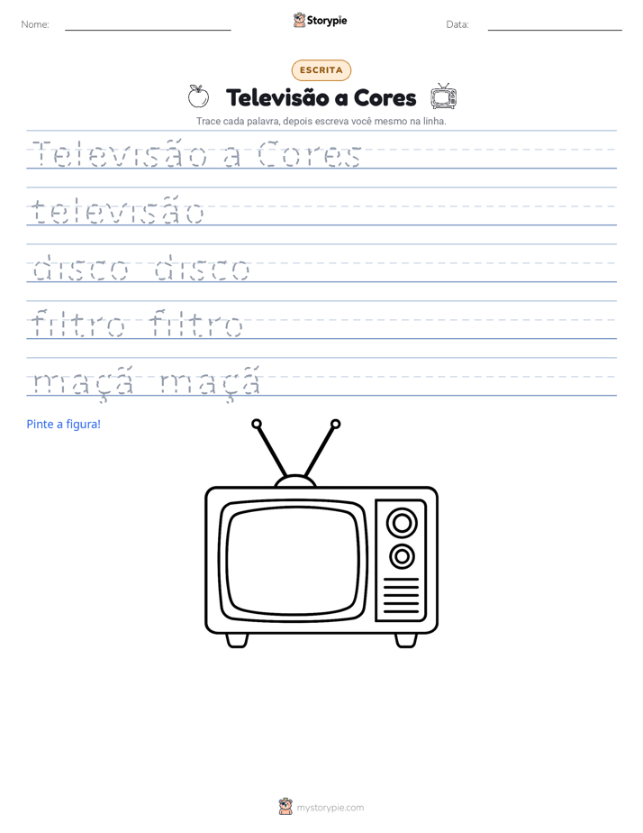 Prática de Escrita