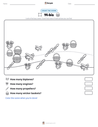 14-bis printable worksheet preview