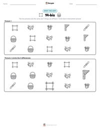 14-bis printable worksheet preview