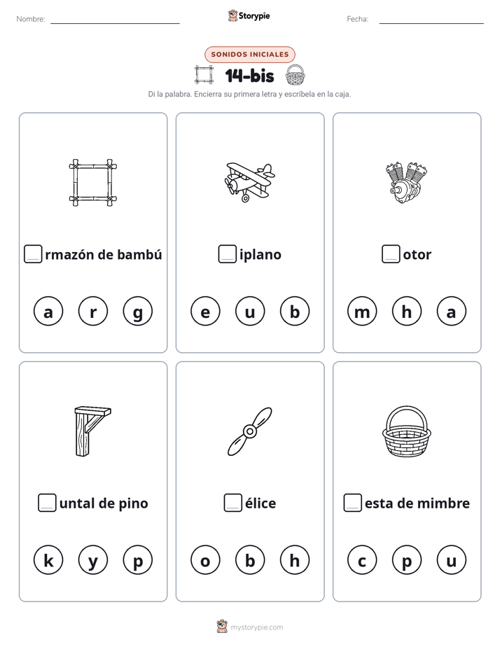 Sonidos Iniciales