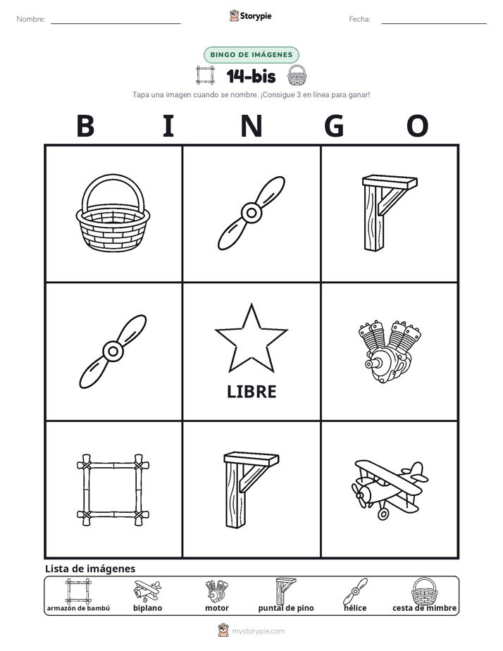 Bingo de Imágenes