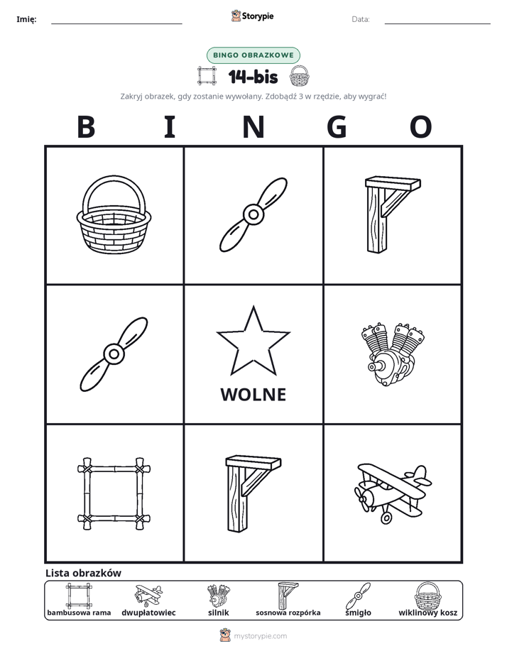 Bingo obrazkowe