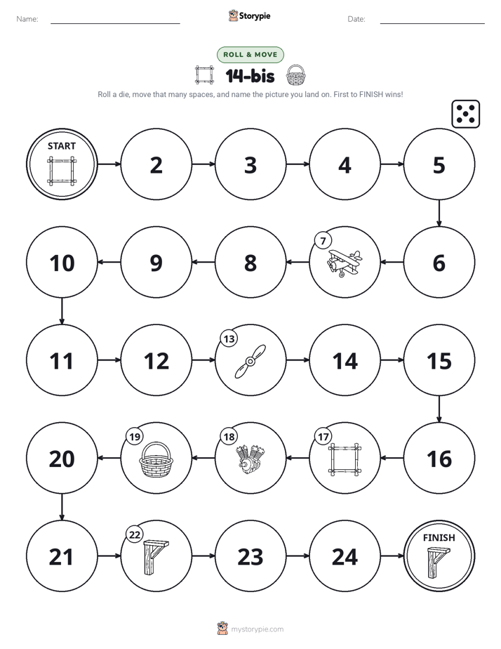 Roll & Move Game