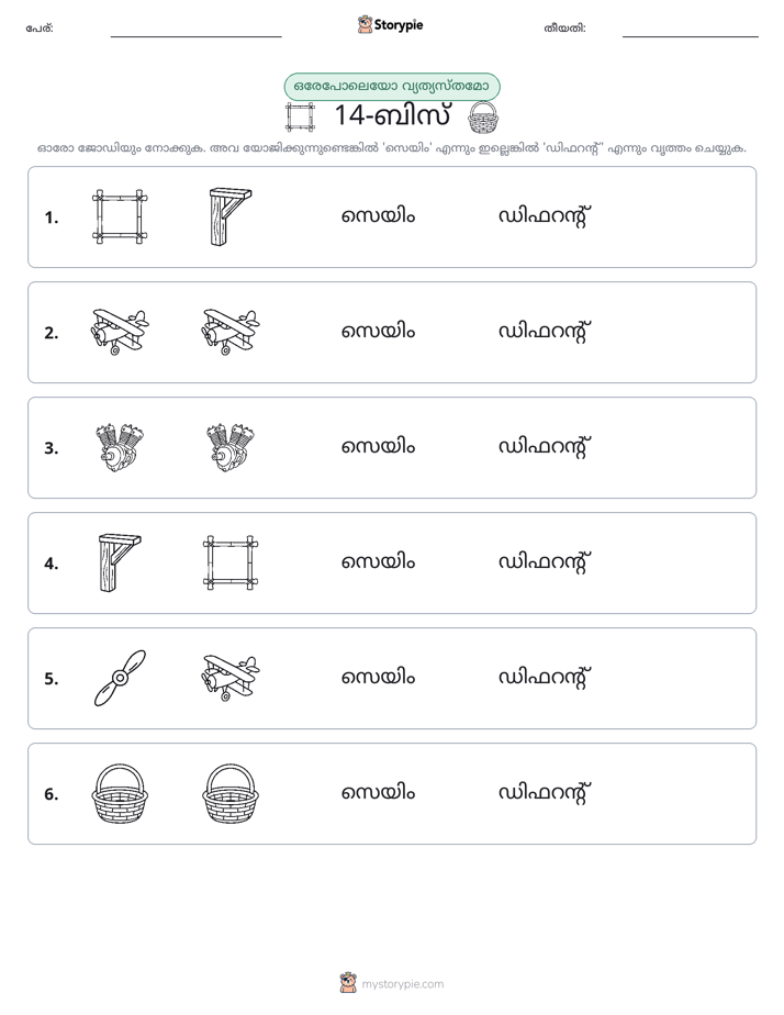 ഒന്നോ വ്യത്യാസമോ